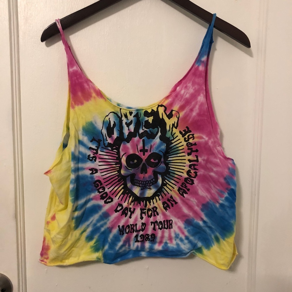 COPY - Tie dye Obey tank top